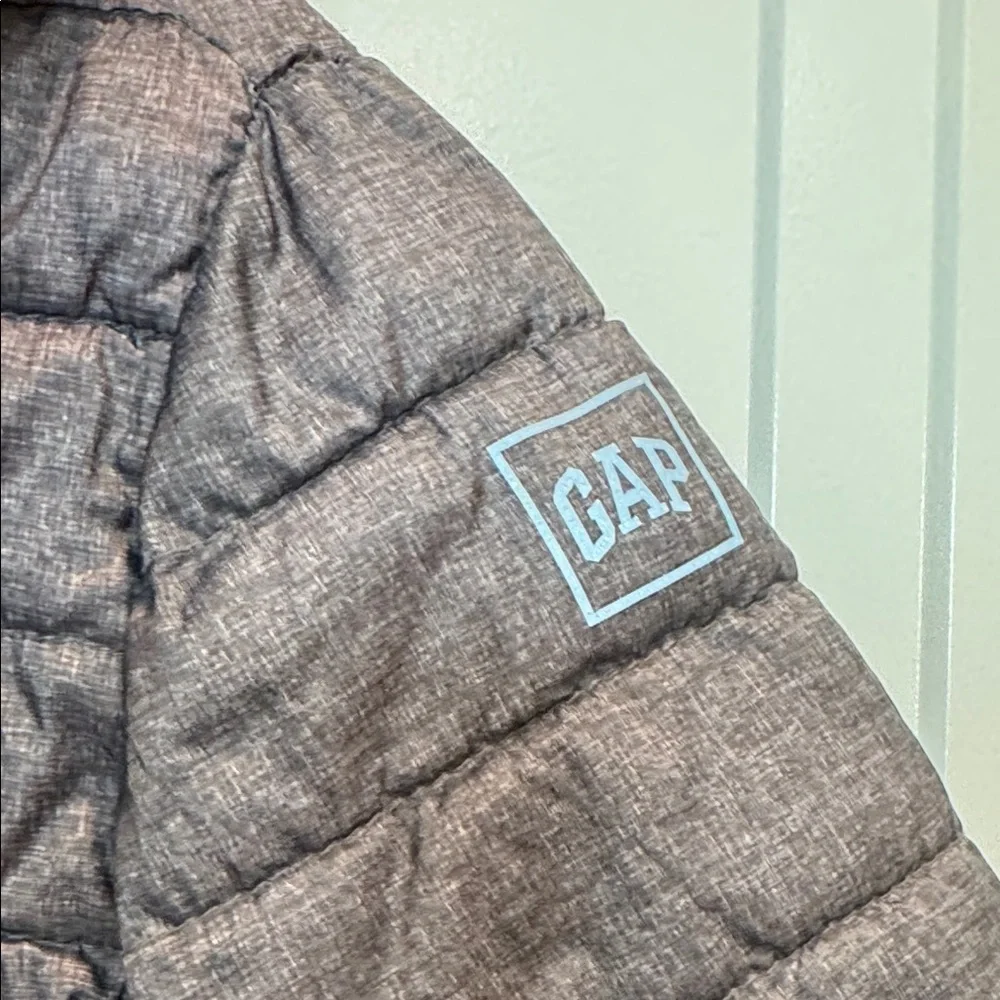 GAP Dark Gray Kids Puffer Jacket